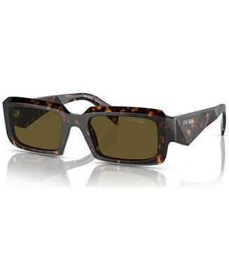 PRADA Men's Low Bridge Fit Sunglasses, PR 27ZSF - Macy's