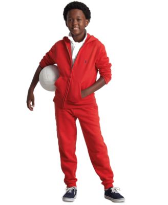 8-20 Boys' Cotton Fleece Zip Up Hoodie