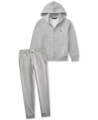 8-20 Boys' Cotton Fleece Zip Up Hoodie