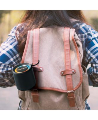 Brookstone Aquabeat Wireless IPX6 LED Speaker