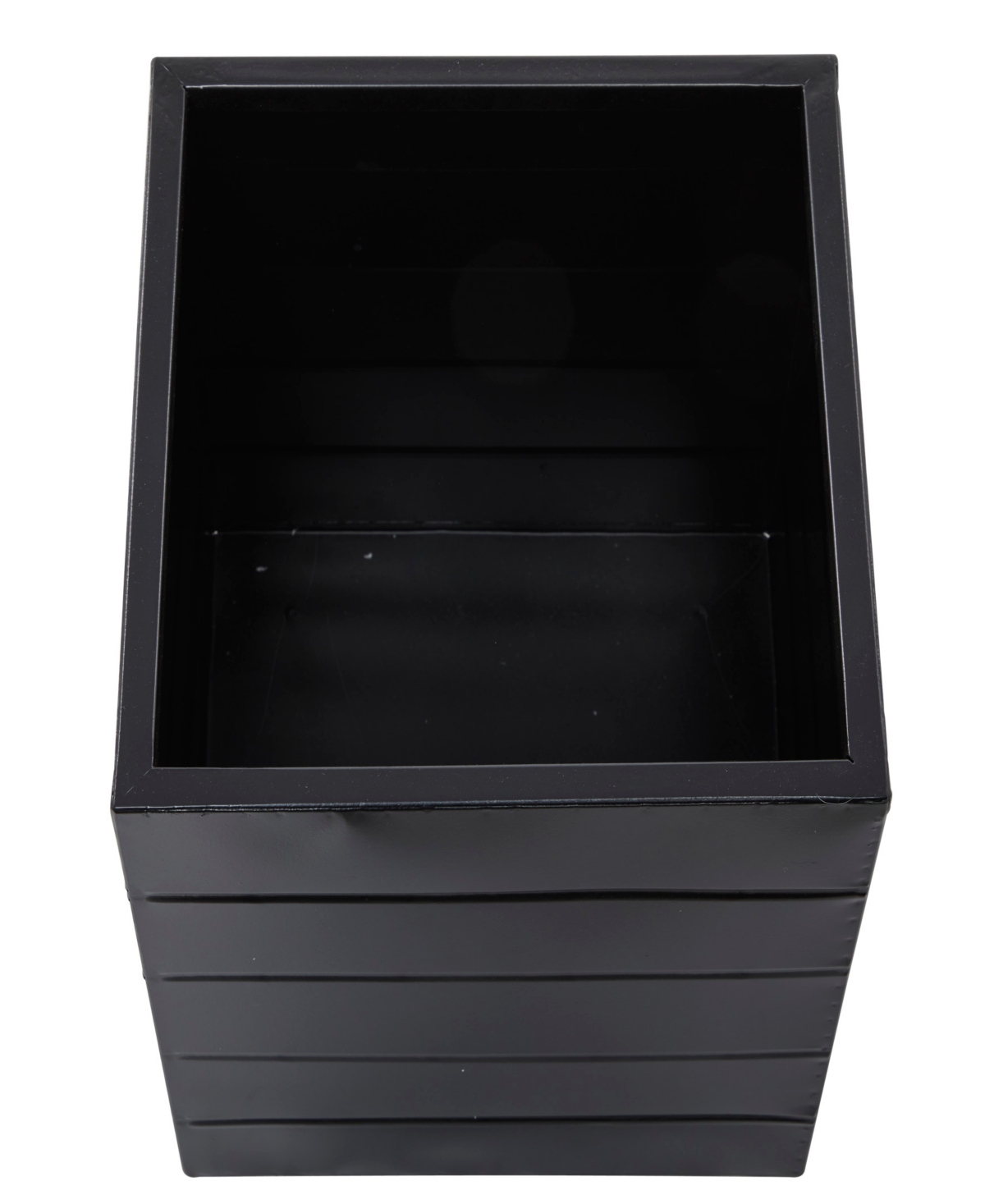 Cosmoliving Metal Indoor Outdoor Planter Set Of 2 In Black