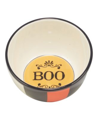 Spooky Halloween Set of 4 Ice Cream Bowls, Service for 4