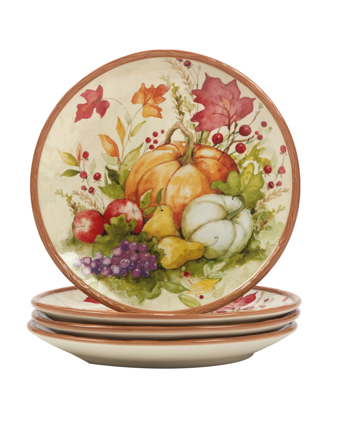 Certified International Harvest Blessings 16 Piece Dinnerware Set, Service for 4