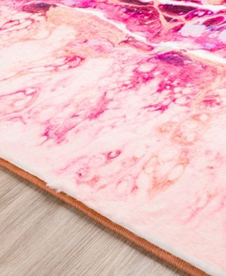 Kikiamo Washable KK16 3' x 5' Area Rug