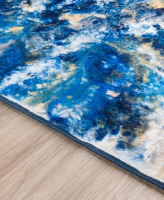 Kikiamo Washable KK17 3' x 5' Area Rug