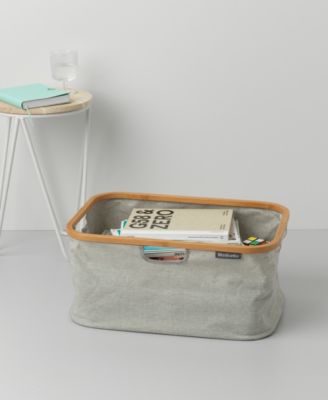 Foldable Laundry Basket, Gray, 10.6 Gallon, 40 Liter