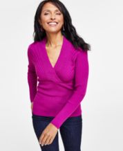 Macy's discount pink sweater