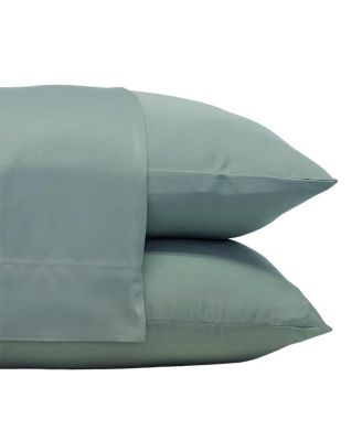 Classic 2-Piece Twill Pillowcase Set | Beach Linen | Standard | Viscose Material | Allergy Resistant, Thermal-Regulating and Extra soft