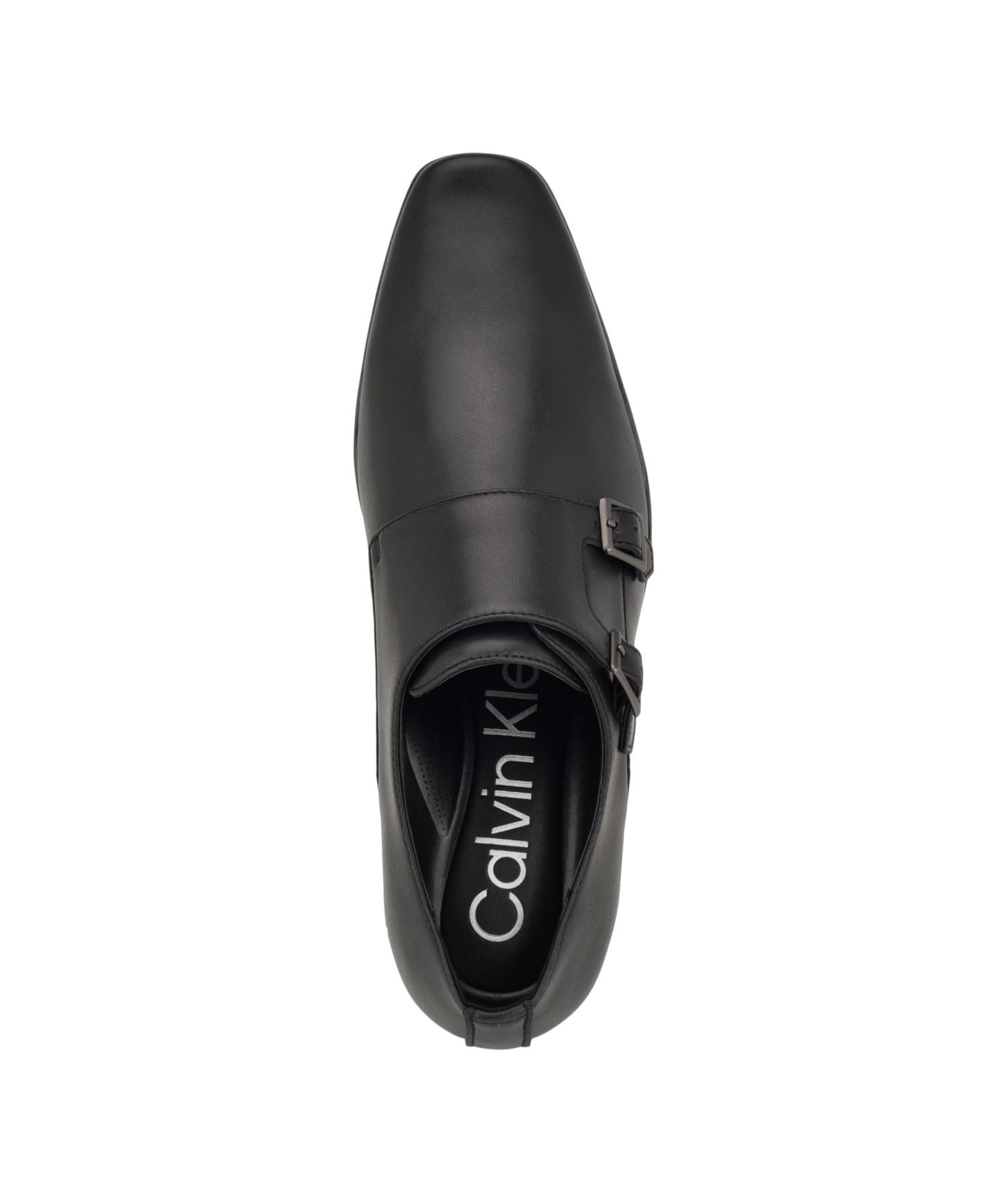 Мужские туфли Calvin Klein Brinta Slip-On Dress Shoes, цвет: Чёрный — фото 4
