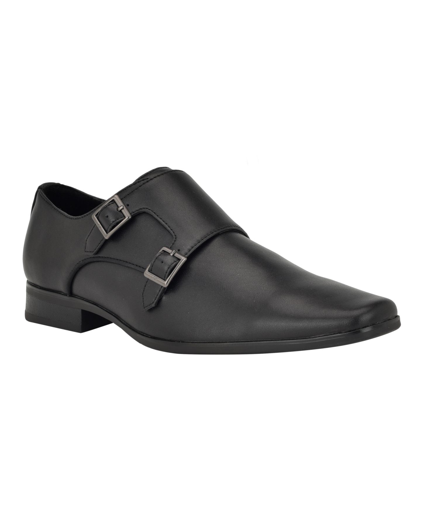 Мужские туфли Calvin Klein Brinta Slip-On Dress Shoes, цвет: Чёрный — фото 1