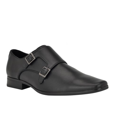 Мужские туфли Calvin Klein Brinta Slip-On Dress Shoes, цвет: Чёрный