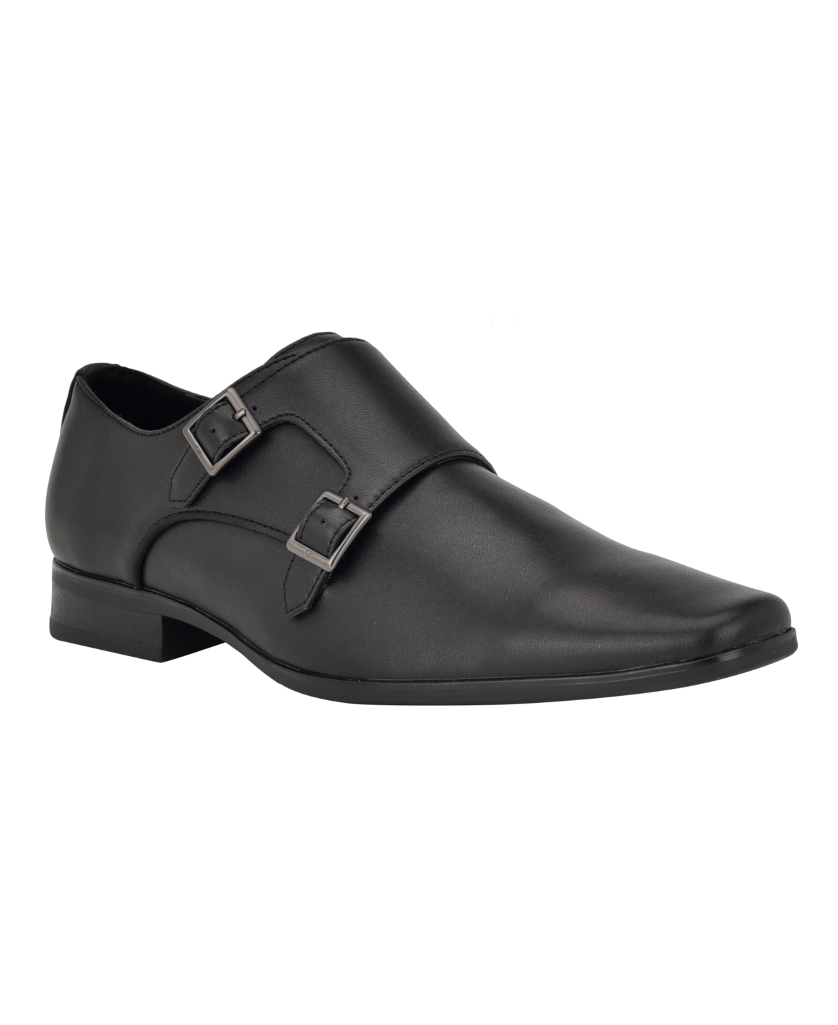 Calvin Klein Men's Brinta Slip-on Dress Loafers In Black