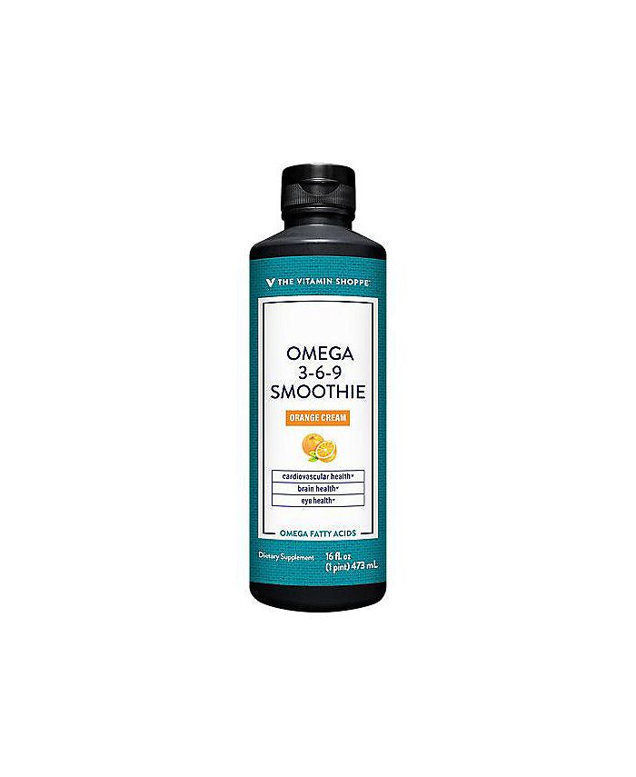 The Vitamin Shoppe Omega 369 Smoothie Cardiovascular, Eye, & Brain