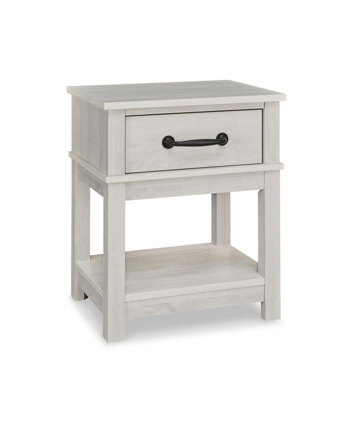 Signature Design By Ashley Dorrinson One Drawer Night Stand In White