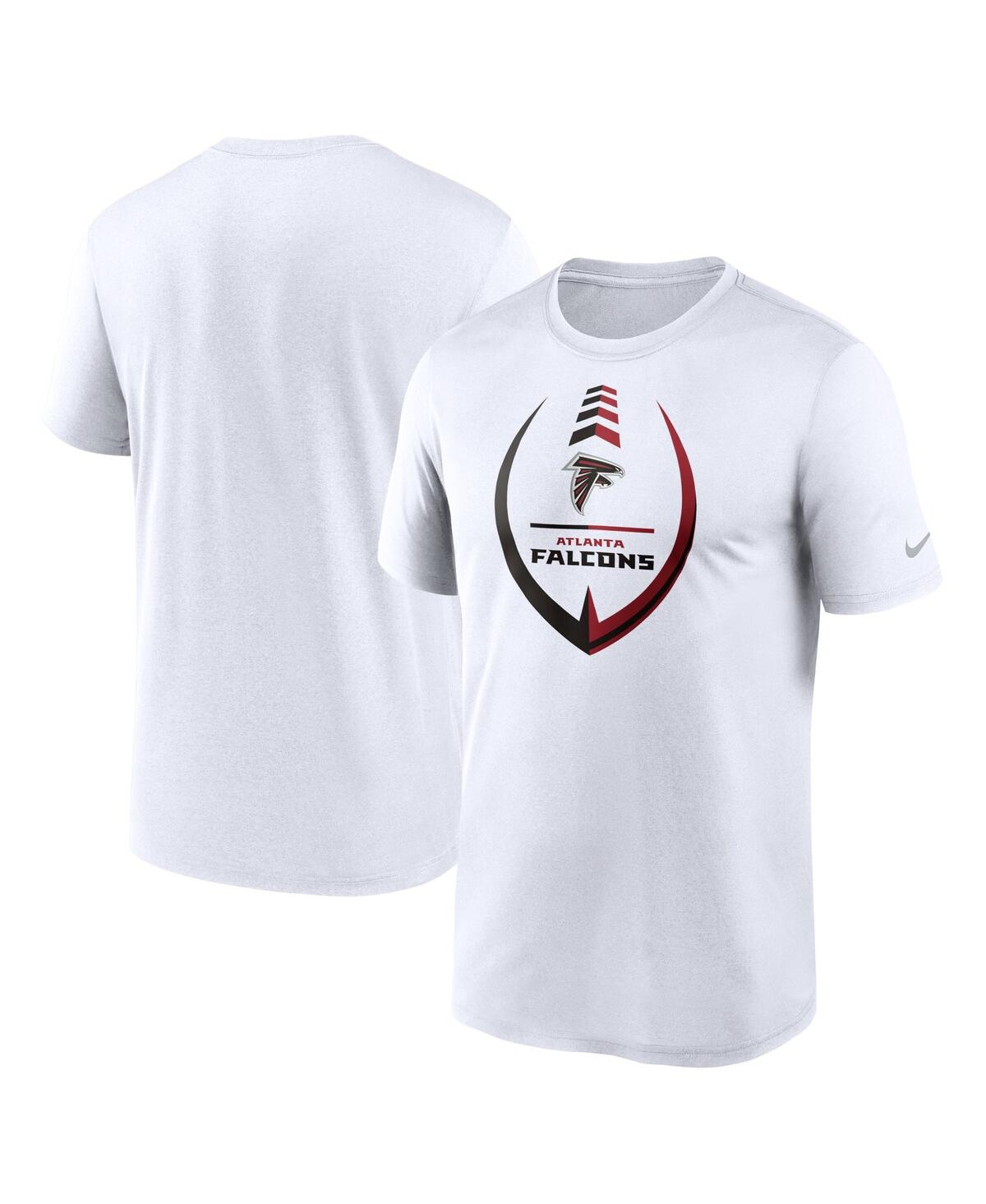 Shop Nike Men's  White Atlanta Falcons Icon Legend Performance T-shirt