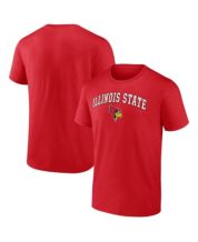 Women's Fanatics Branded Red Louisville Cardinals Evergreen Campus V-Neck T-Shirt