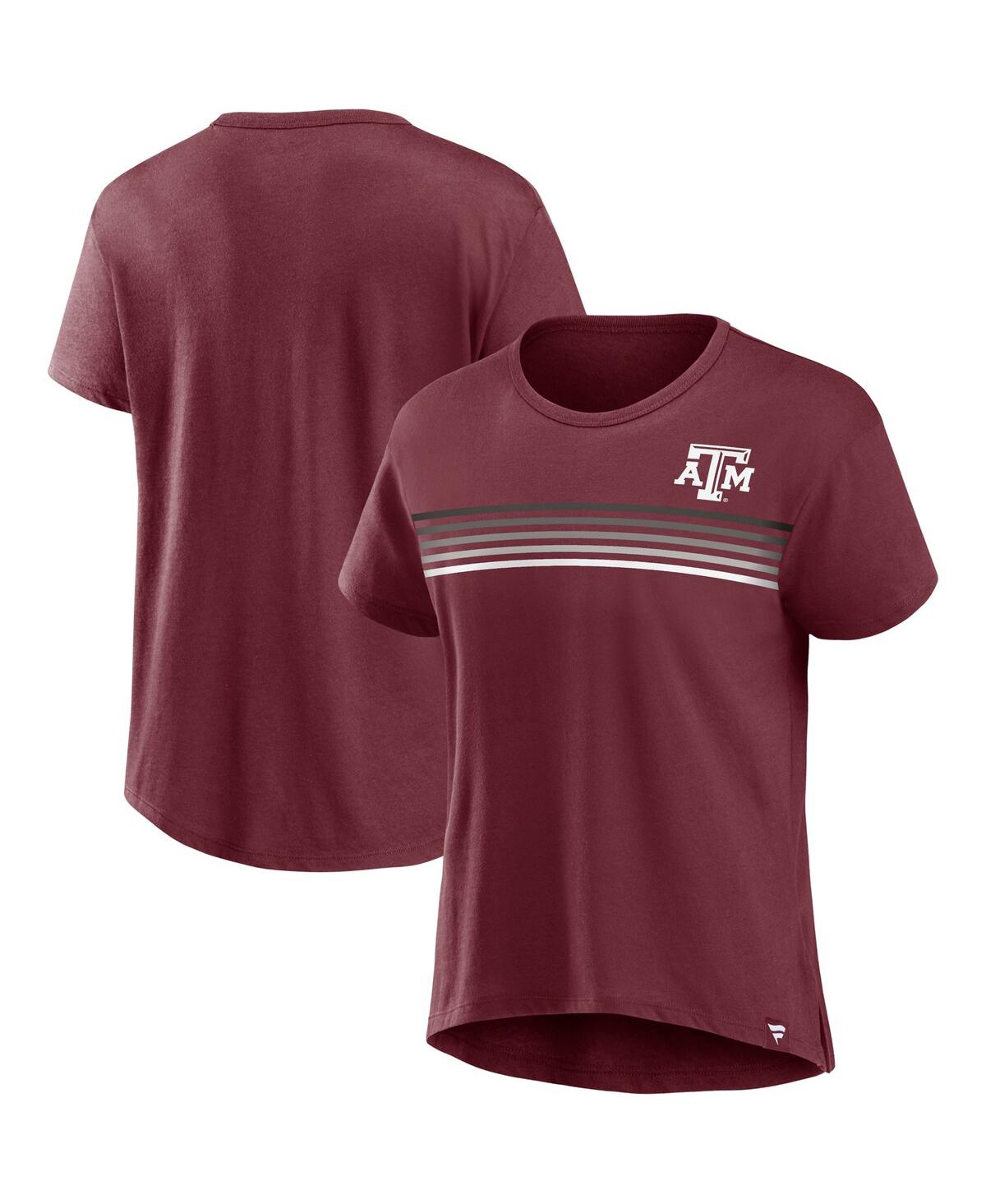 Fanatics Women's  Maroon Texas A&m Aggies Tie Breaker T-shirt In Maroon