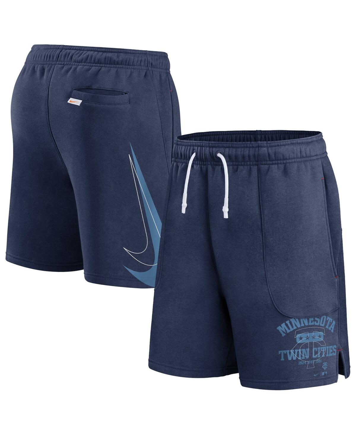 Nike Navy Seattle Mariners Statement Ball Game Shorts In Midnight Navy