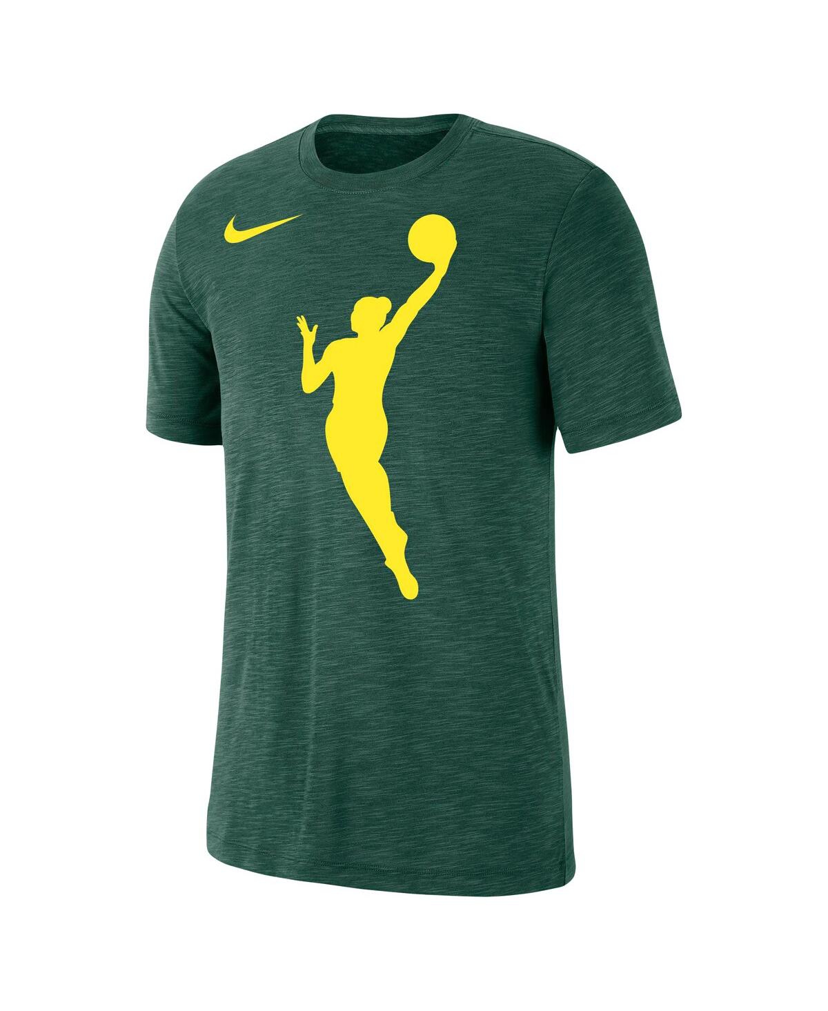 Nike Men's And Women's  Hunter Green Wnba Logowoman T-shirt In Hunter Green