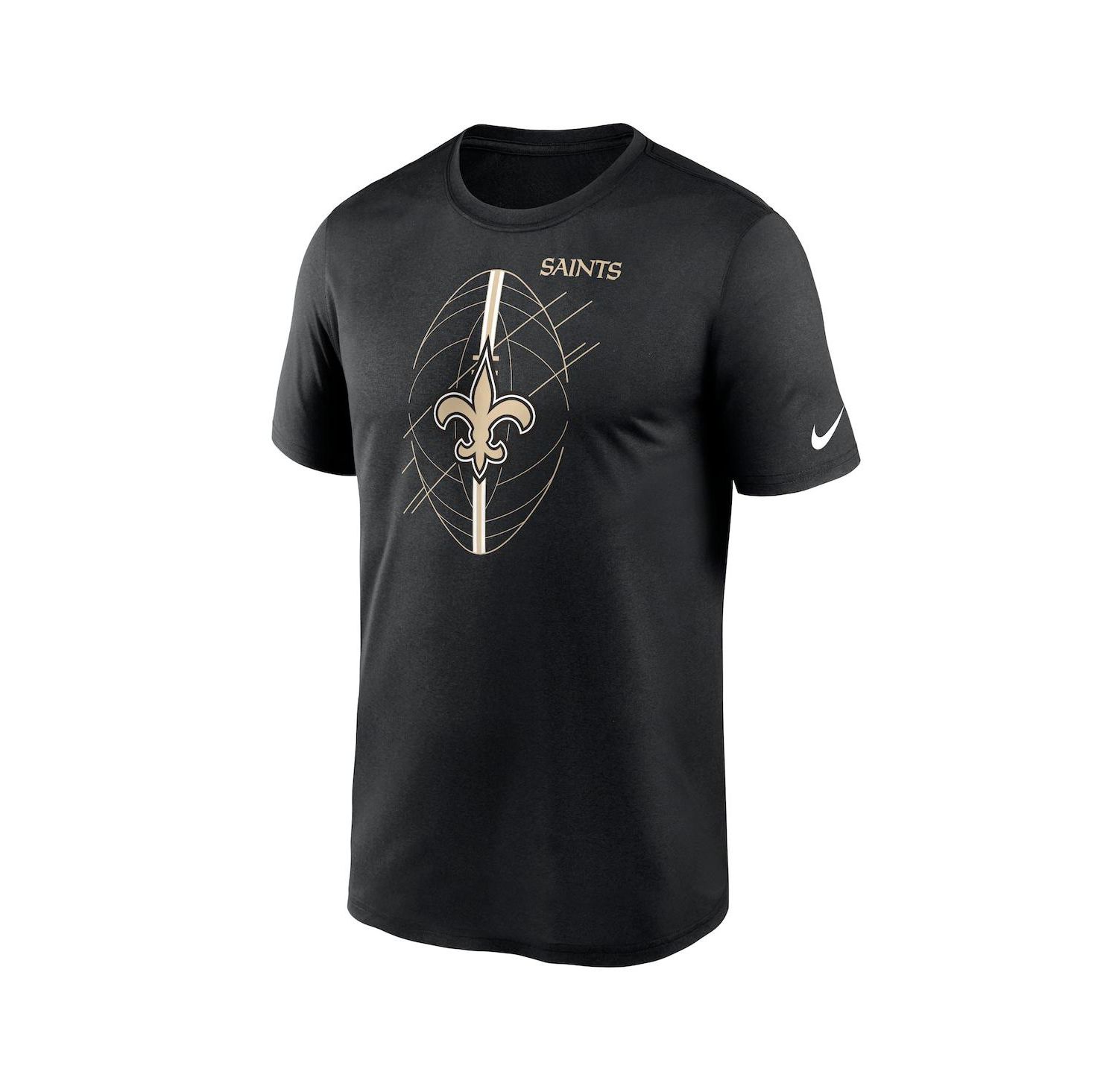 Men's Black New Orleans Saints Legend Icon Performance T-shirt