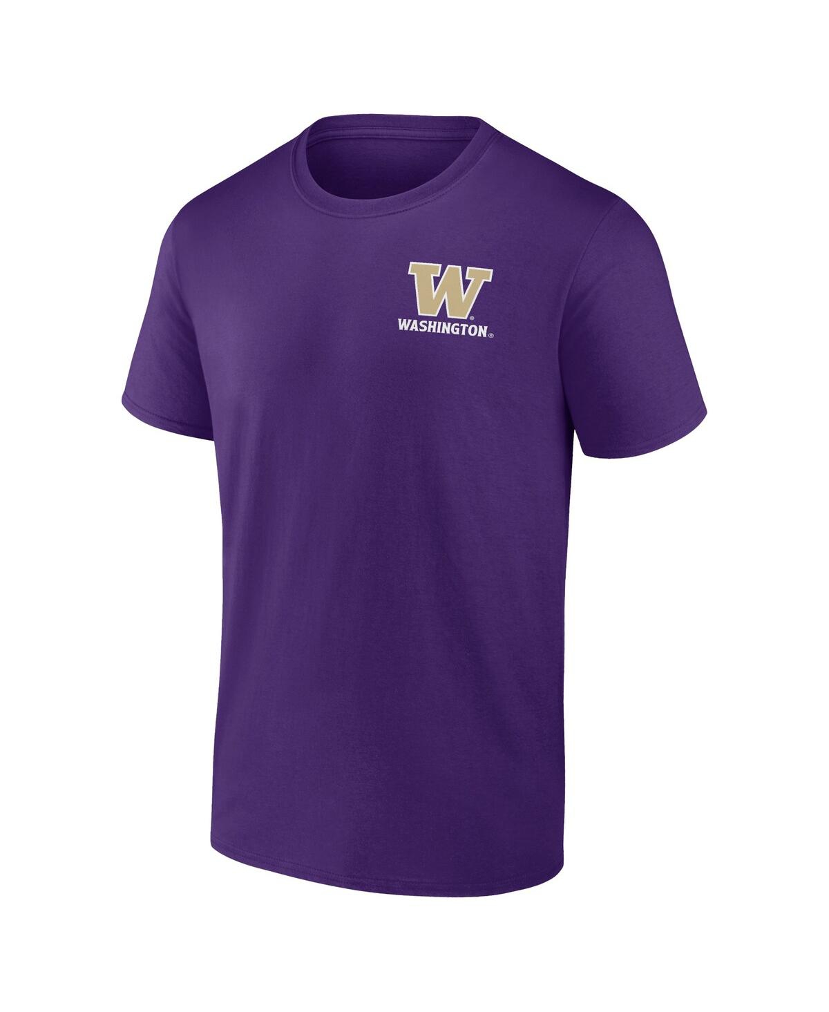 Men's FanaticsWashington Huskies Staycation T-shirt - Purple
