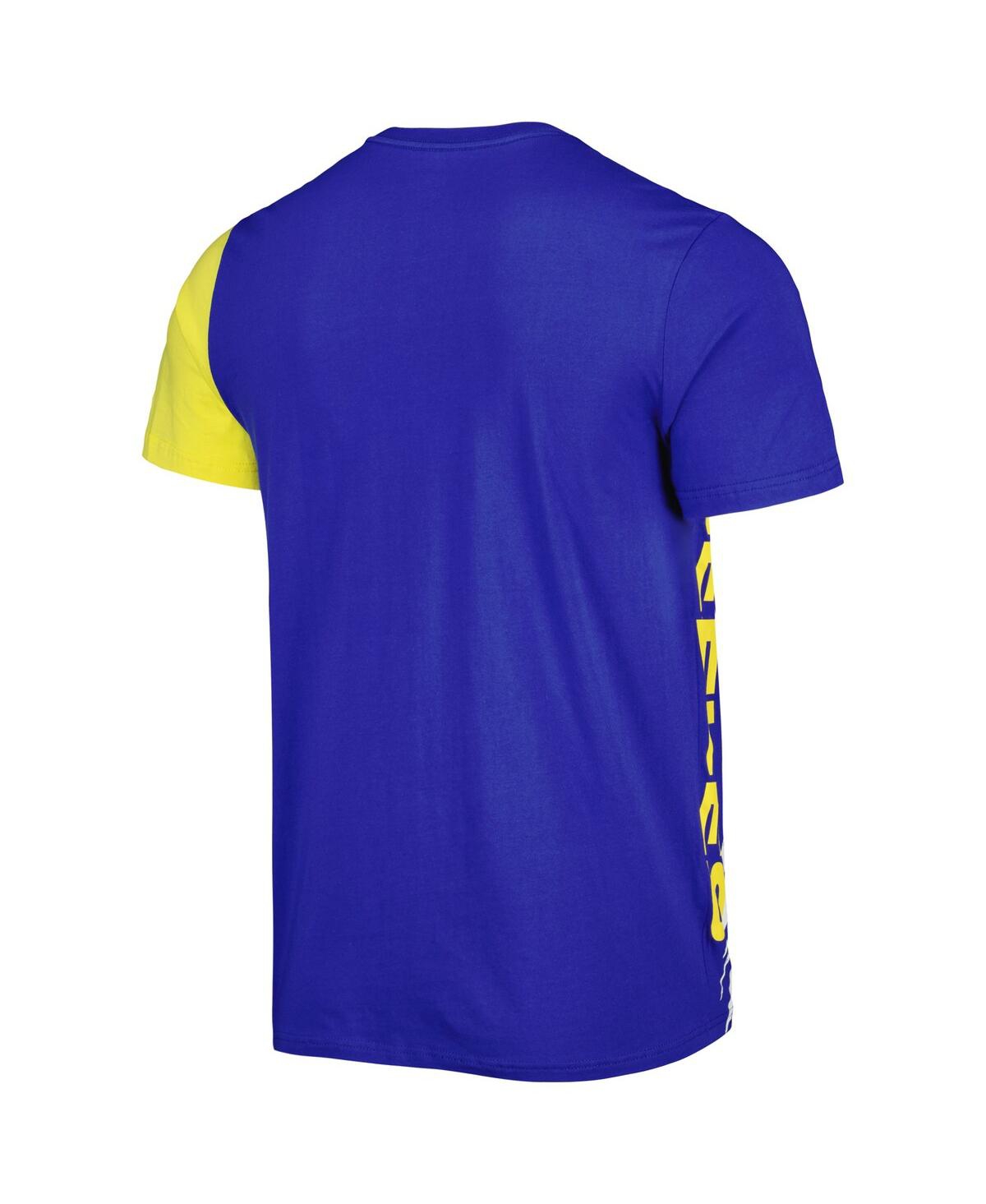 Shop Starter Men's  Royal Los Angeles Rams Extreme Defender T-shirt