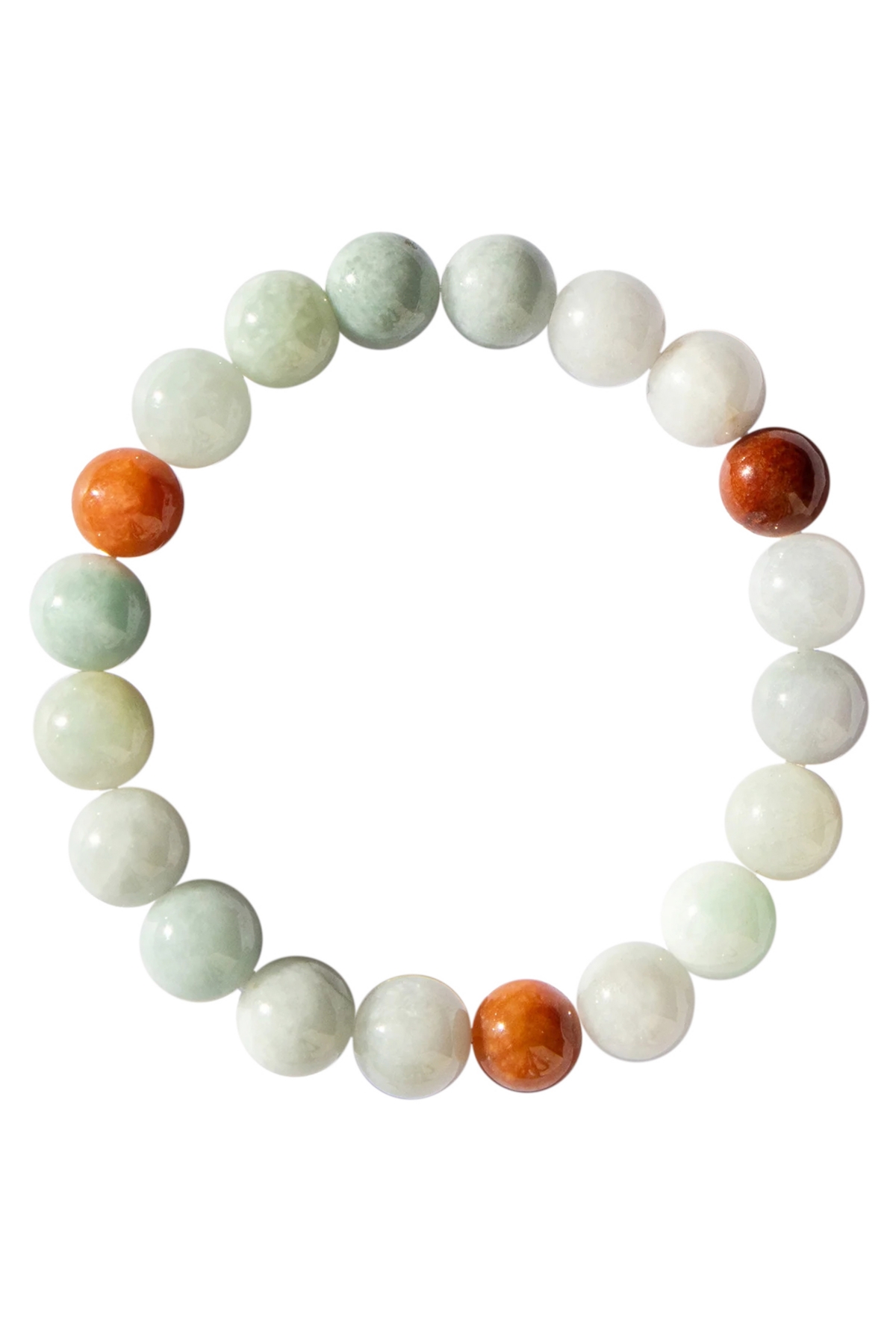 Pea &#x2014; Beaded jade bracelet - Open miscellaneous