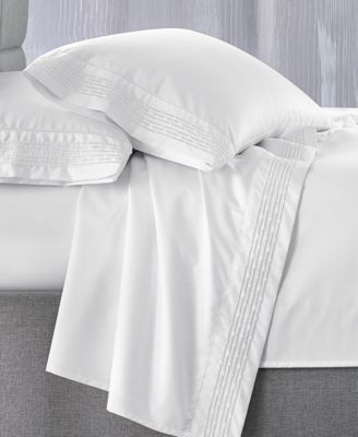 Chain Links Embroidered 100% Pima Cotton 4-Pc. Sheet Set, Queen, Exclusively at Macy’s