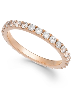 image of Arabella Swarovski Zirconia Infinity Band in 14k White Gold