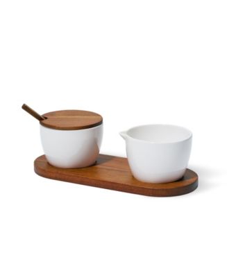 Nambé Duets Sugar and Creamer 4 Piece Set - Macy's