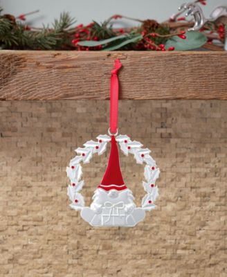 Gnome Wreath Ornament