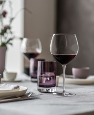 Handmade Highness Burgundy 20.9 oz, Set of 2