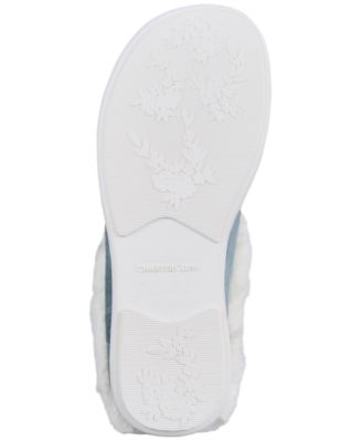 Charter Club Women's Holiday Boxed Hoodback Slippers, Created for Macy's