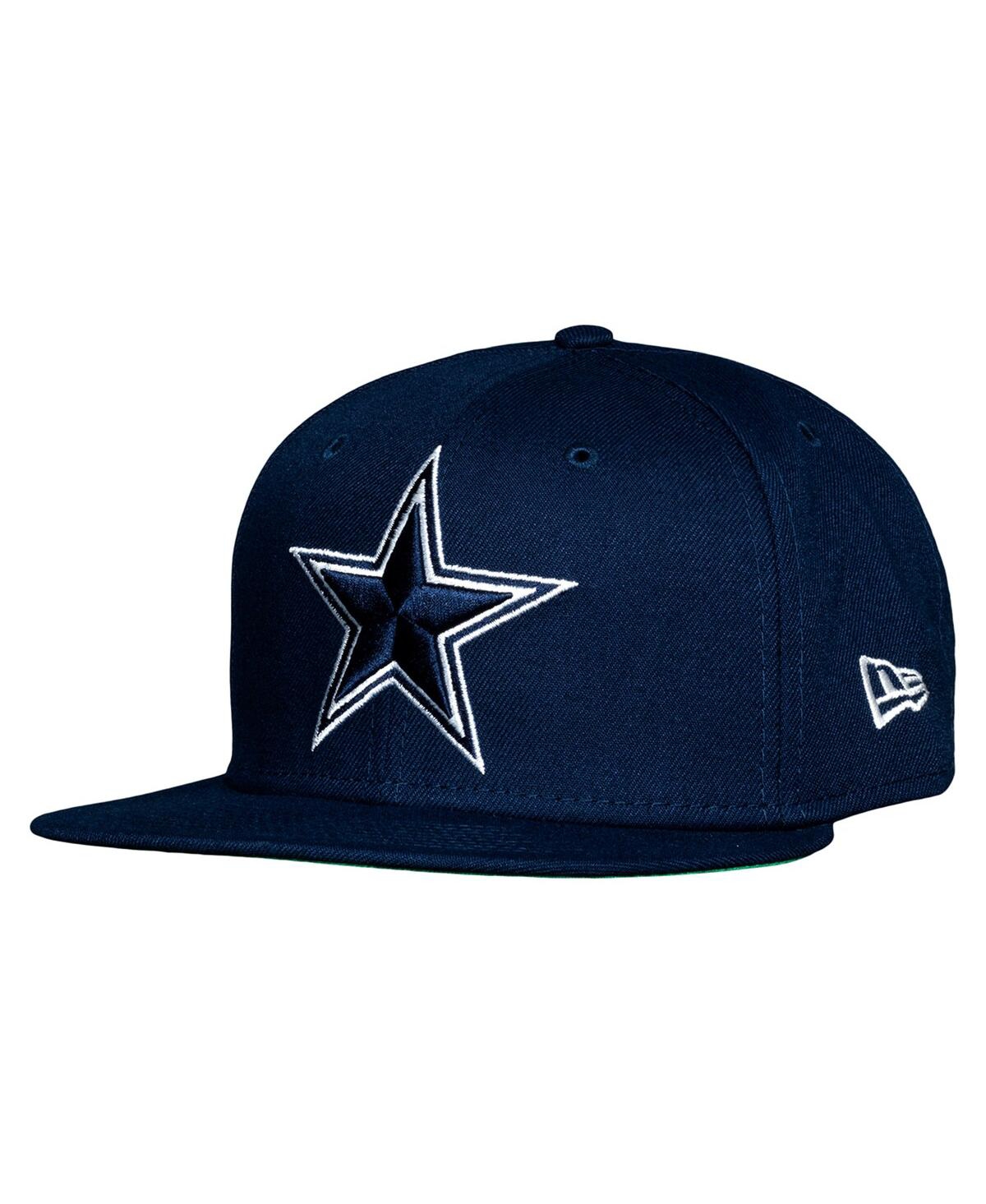 Shop New Era Men's  Navy Dallas Cowboys Super Bowl Xxx Citrus Pop 59fifty Fitted Hat