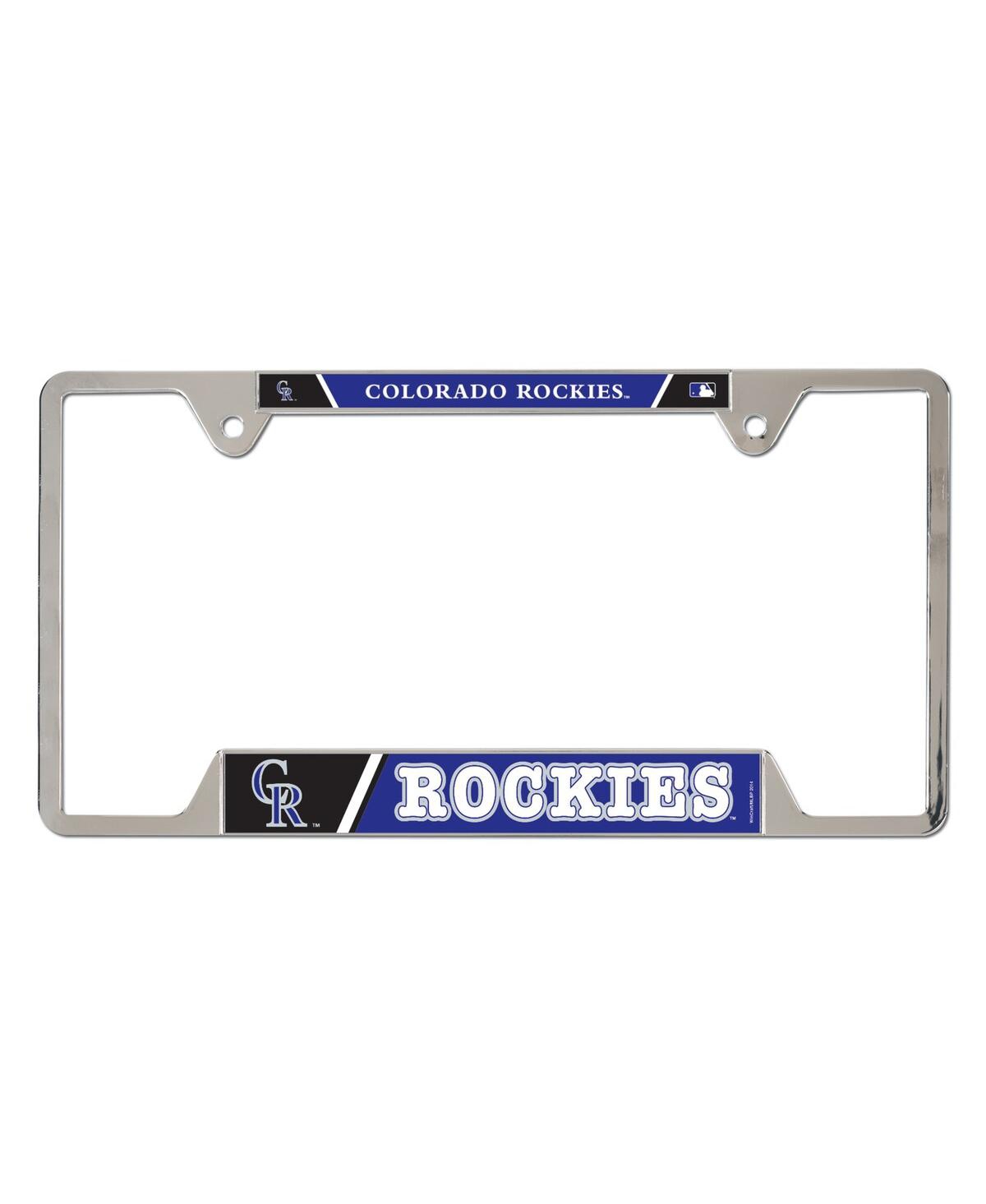 Wincraft Colorado Rockies License Plate Frame In Gray