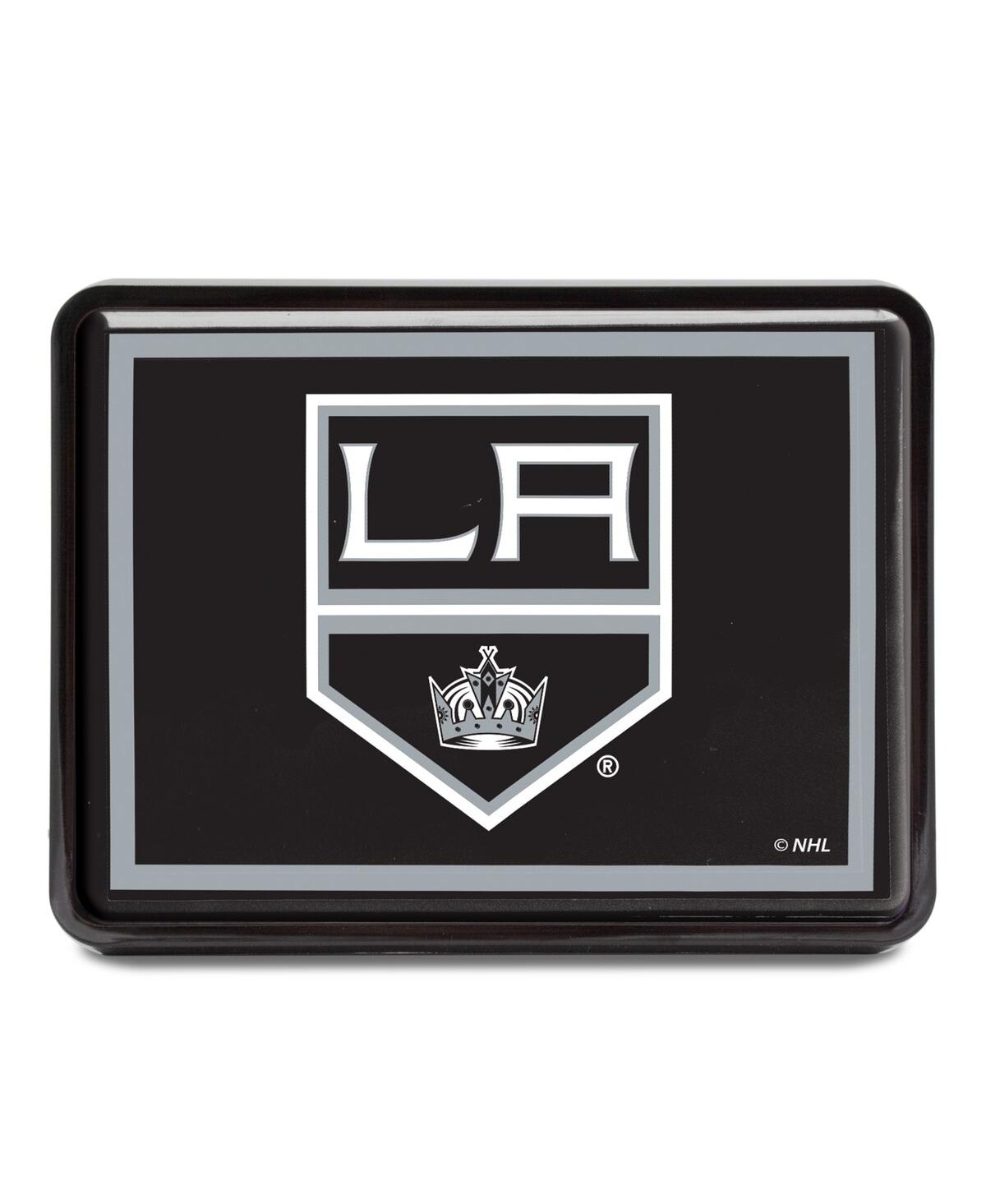 Stockdale Los Angeles Kings Universal Rectangle Hitch Cover In Black,white