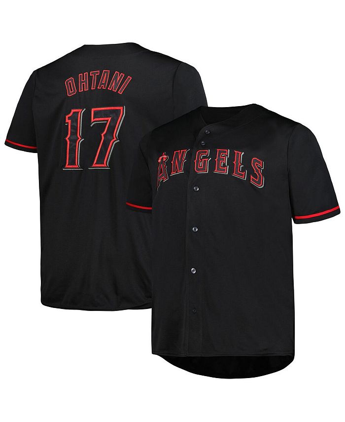 Shohei Ohtani Los Angeles Angels Big & Tall Replica Player Jersey - Red
