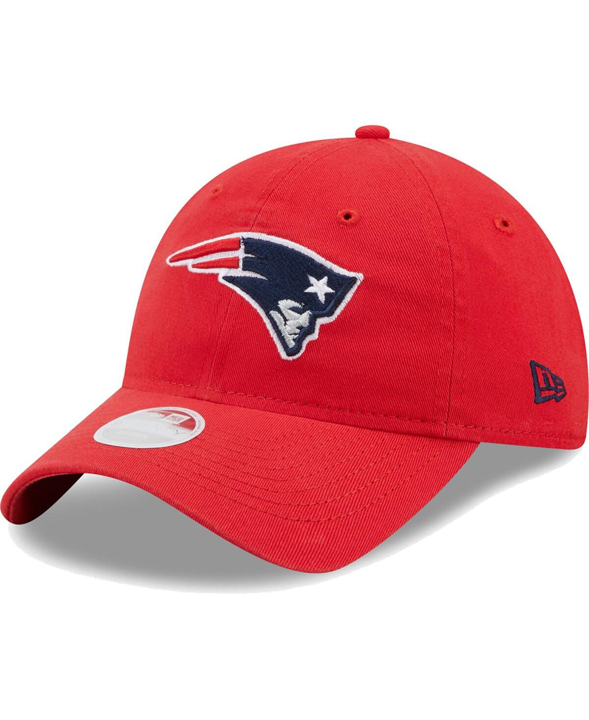 New Era Women's  Red New England Patriots Core Classic 2.0 9twenty Adjustable Hat