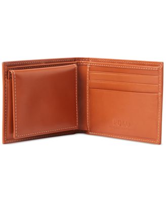 Polo Ralph Lauren Men's Burnished Leather Passcase - Macy's