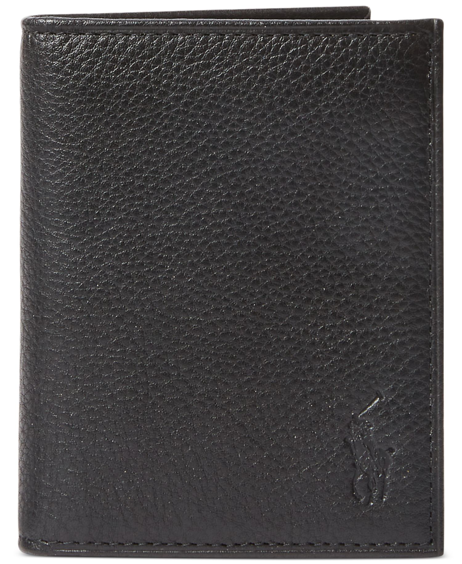 Men's Pebbled Leather Billfold