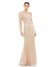 Macy's gold sequin dress store
