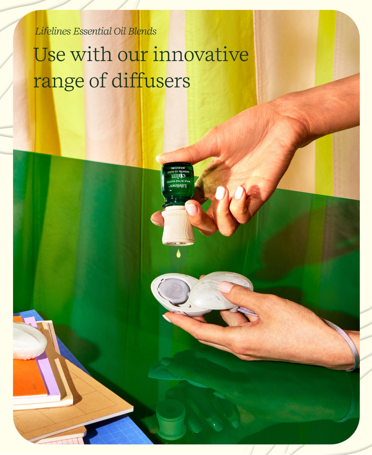 Lifelines Essential Oil Blends- Walk in The Woods, 4 Pack