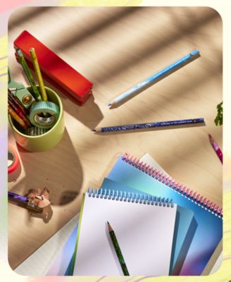 Rub & Sniff Scented Colored Pencils - 10 Pack Infused with Essential Oil Blends