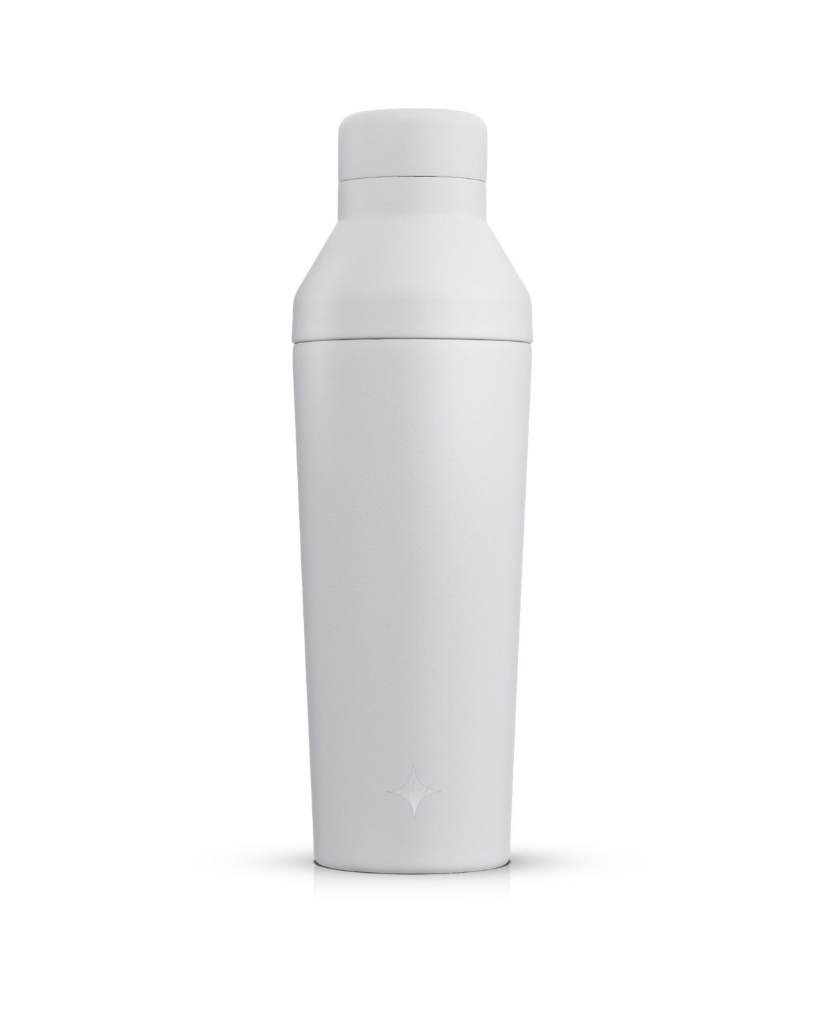 Joyjolt Vacuum Insulated Cocktail Shaker, 20 oz In White
