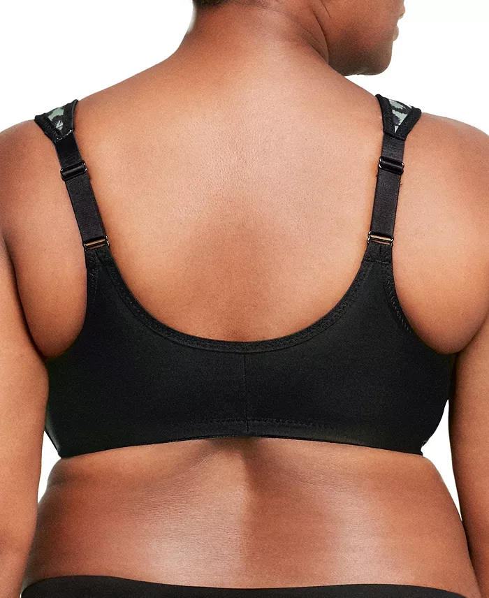 Women's Full Figure Plus Size Wonderwire Front Close Bra 1245 - thumbnail 2