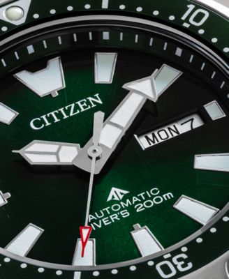 Men's Promaster Automatic Dive Silver-tone Stainless Steel Bracelet Watch, 44mm