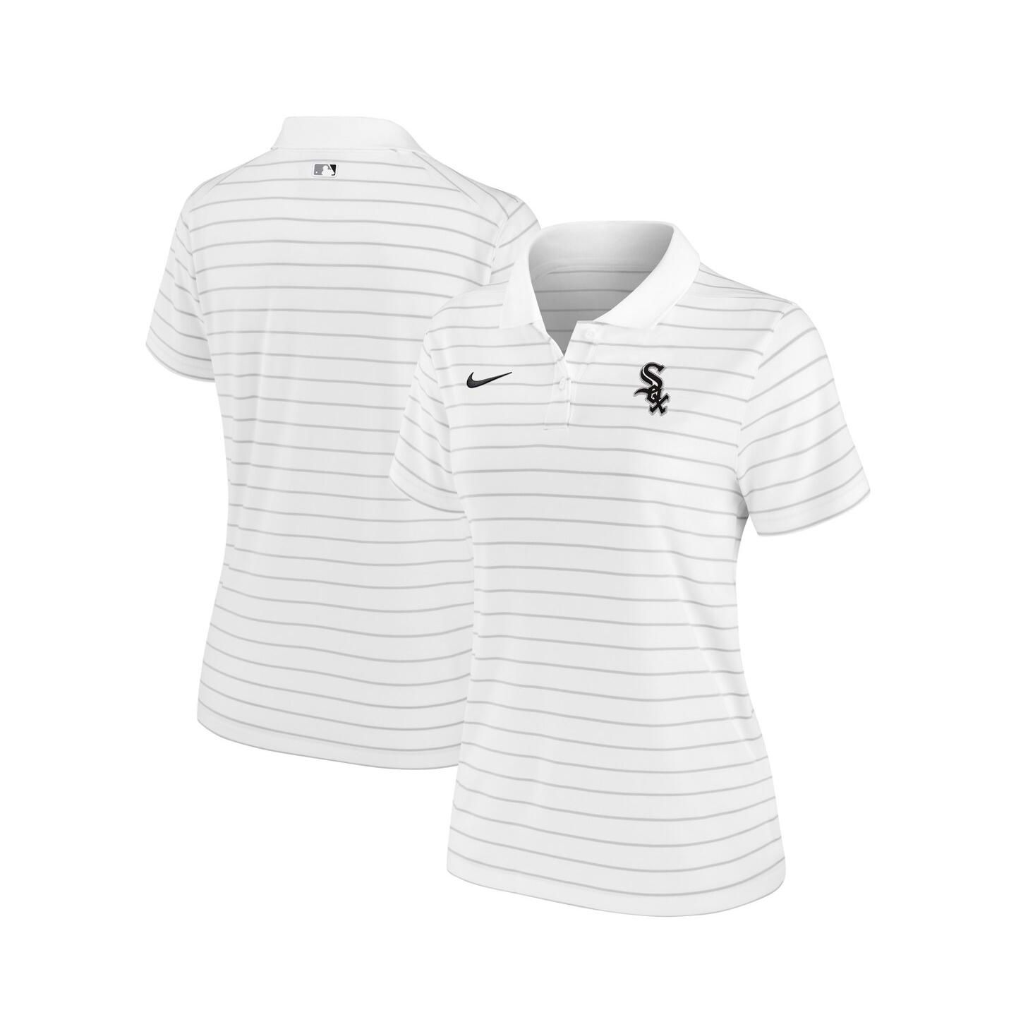 Женское поло Nike White Chicago White Sox Authentic Collection Victory Performance Polo — фото 1