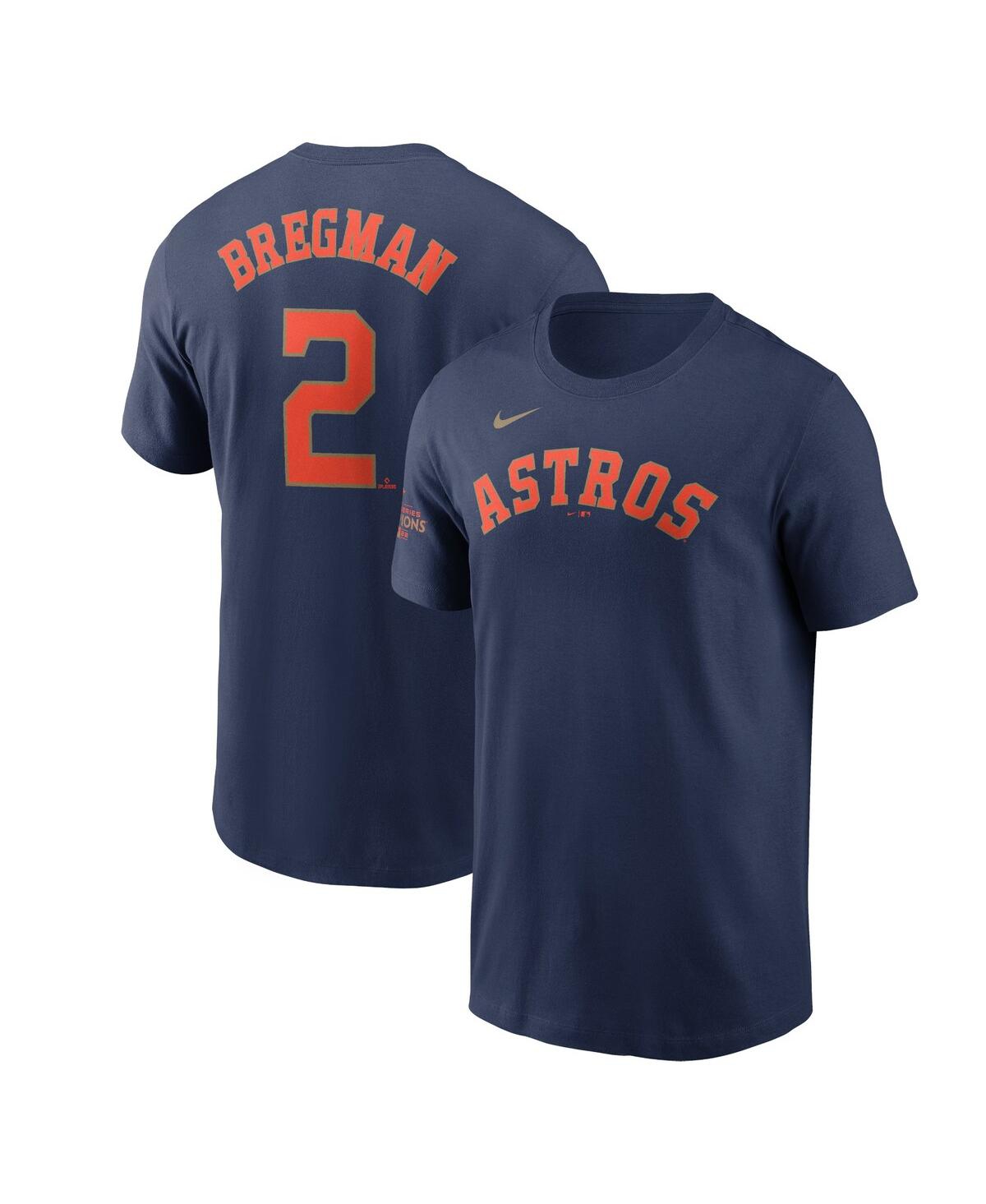 Alex Bregman Houston Astros Nike Youth Name & Number T-Shirt