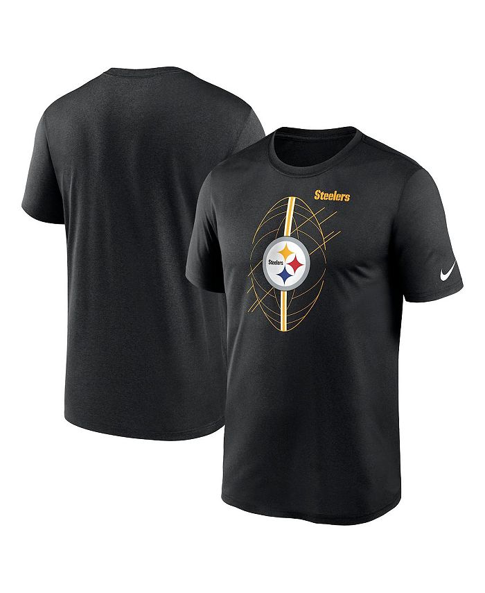 Pittsburgh Steelers Women's '47 Brand Not Just Friday White Shortsleeve T- Shirt