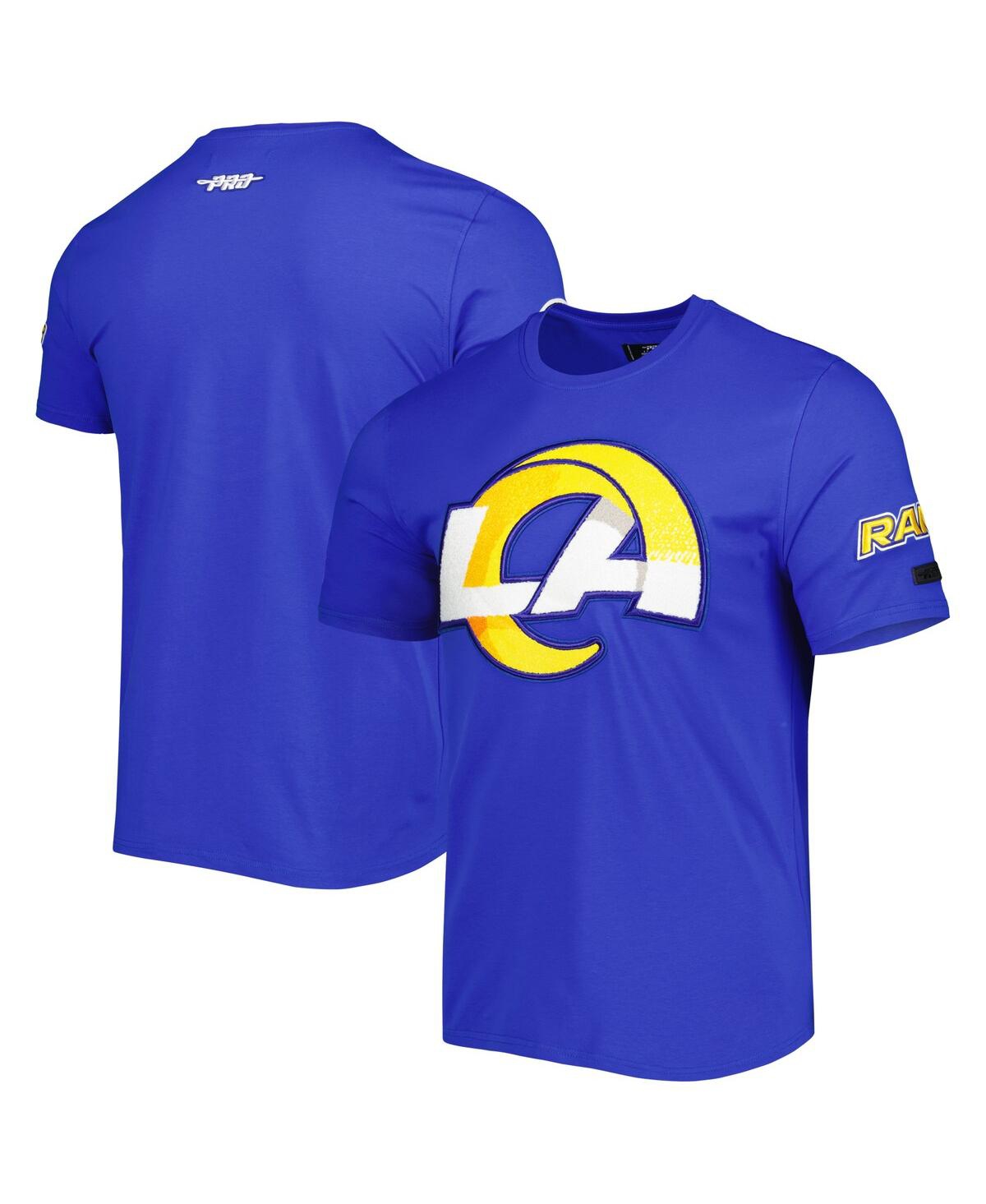 Pro Standard Royal Los Angeles Rams Mash Up T-shirt In Royal